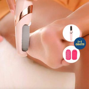 FeetBundle, rullo elettrico per rimuovere la pelle dura + calzini per piedi secchi e screpolati GRATIS