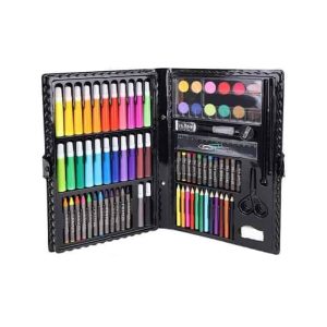 PaintingKit, set da 86 pezzi di vernici e altri accessori adatti ad adulti e bambini