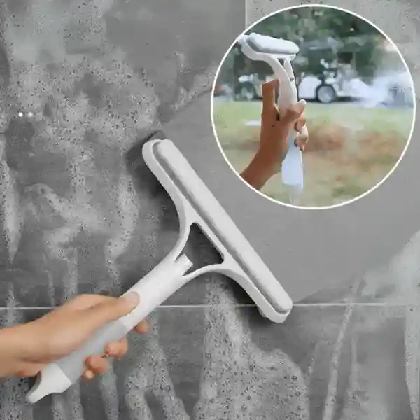 Squeegee, pulitore 3in1 per spruzzare, spugna e tergivetro