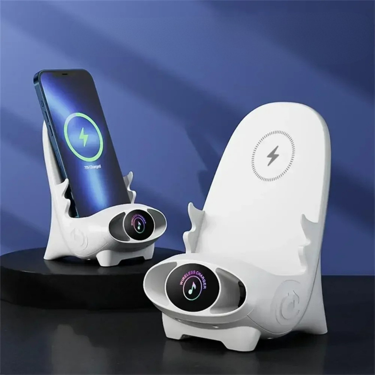 Caricatore Wireless A Stand Magnetico – Ricarica Verticale/orizzontale Per Cellulari