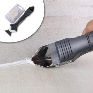 SiliconRemover, strumento 5 in 1 per applicare, levigare e rimuovere il silicone