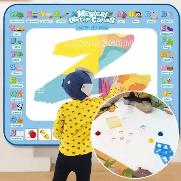 DoodleMat, il tappetino magico per disegnare con l'acqua