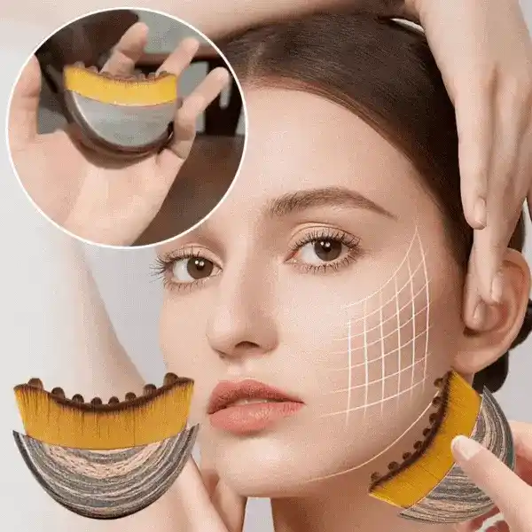 LymphaticBrush, spazzola per massaggio linfatico e modellamento del viso