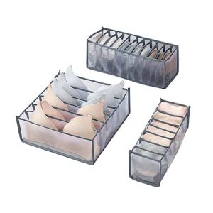 ClosetStar, gadget di organizzazione Ina 3 pezzi per l'intimo del tuo armadio