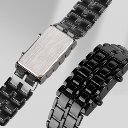 WATCHAIN-TST, orologio da polso LED TechTime