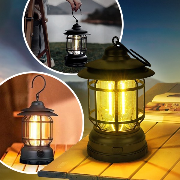 LANTERNLIGHT, Lampada LED Retro