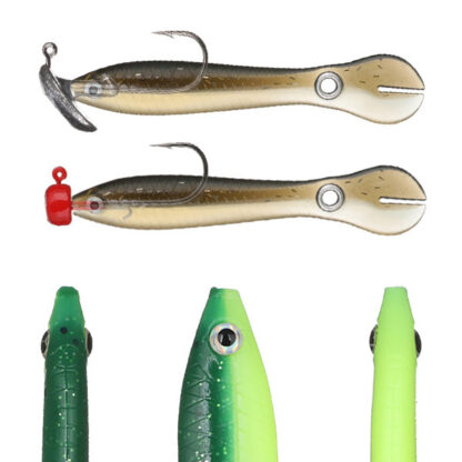 VABA, Esche da pesca realistiche (5 pezzi)