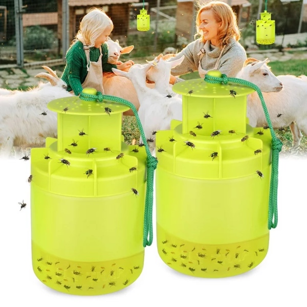Trappola per mosche sospesa FLYREP Multiple (1+1 GRATUITO )
