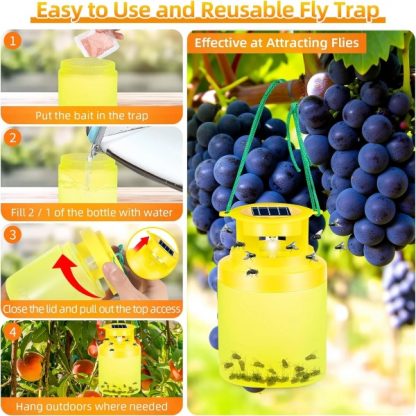 Trappola per mosche sospesa FLYREP Multiple (1+1 GRATUITO )