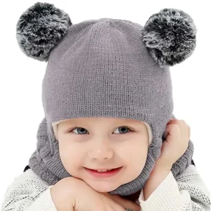 WinterHat, un berretto invernale per bambini che copre la testa, il collo e le orecchie