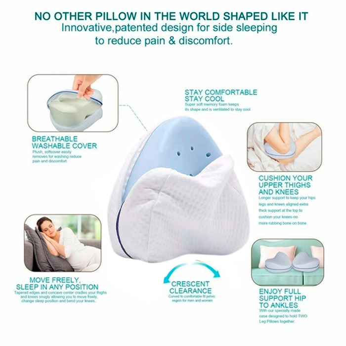 GoodSleep, il cuscino ortopedico per dormire su un lato