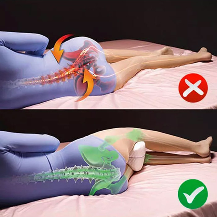 GoodSleep, il cuscino ortopedico per dormire su un lato